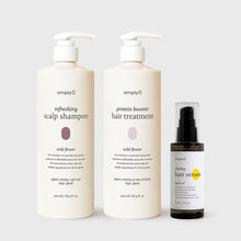 Load image into Gallery viewer, Haircare Bundle for Scalp - Wild Flower (Set of 3)