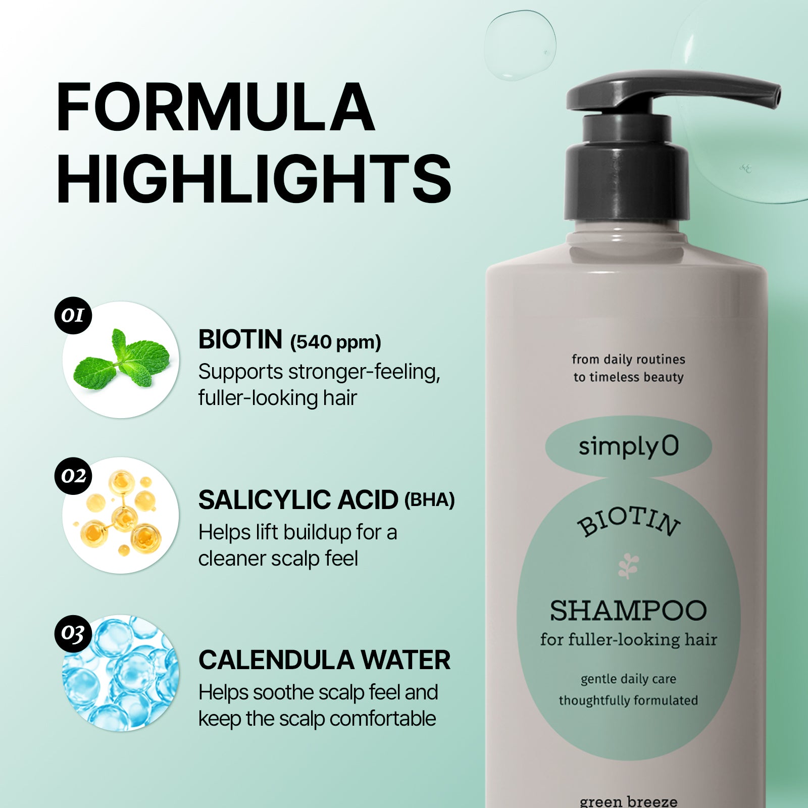 Biotin Shampoo for Hair Loss | SimplyO