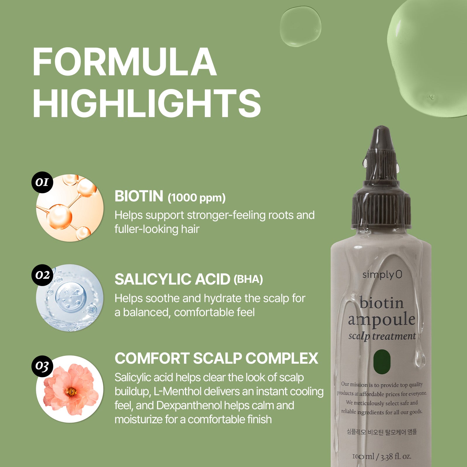 Biotin Ampoule for Hair Loss