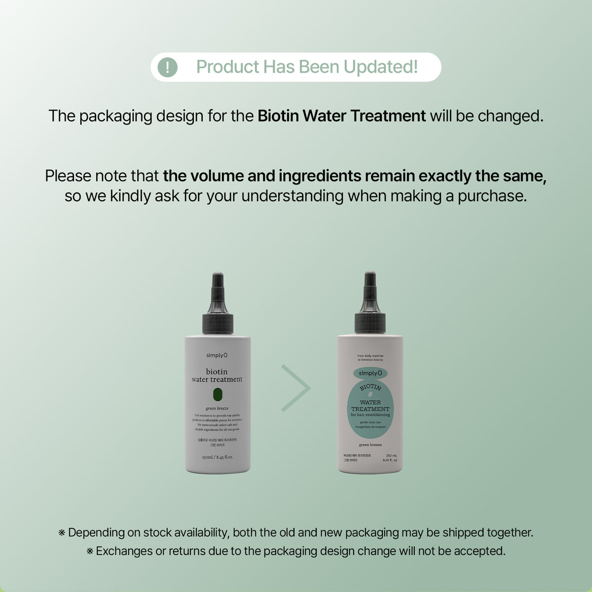 Biotin Water Treatment for Smooth, Hydrated Hair Care | SimplyO