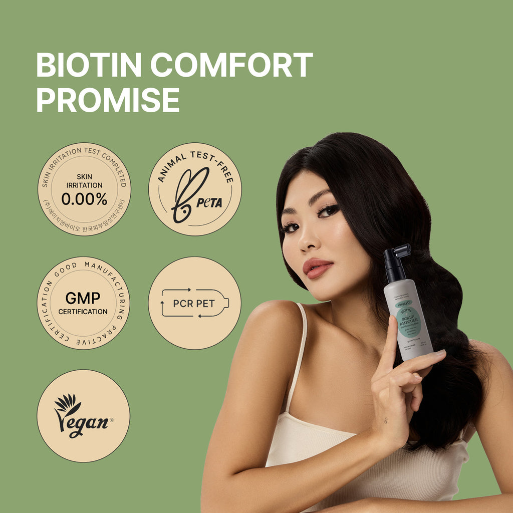 Biotin Scalp Ampoule for Hair Loss | SimplyO
