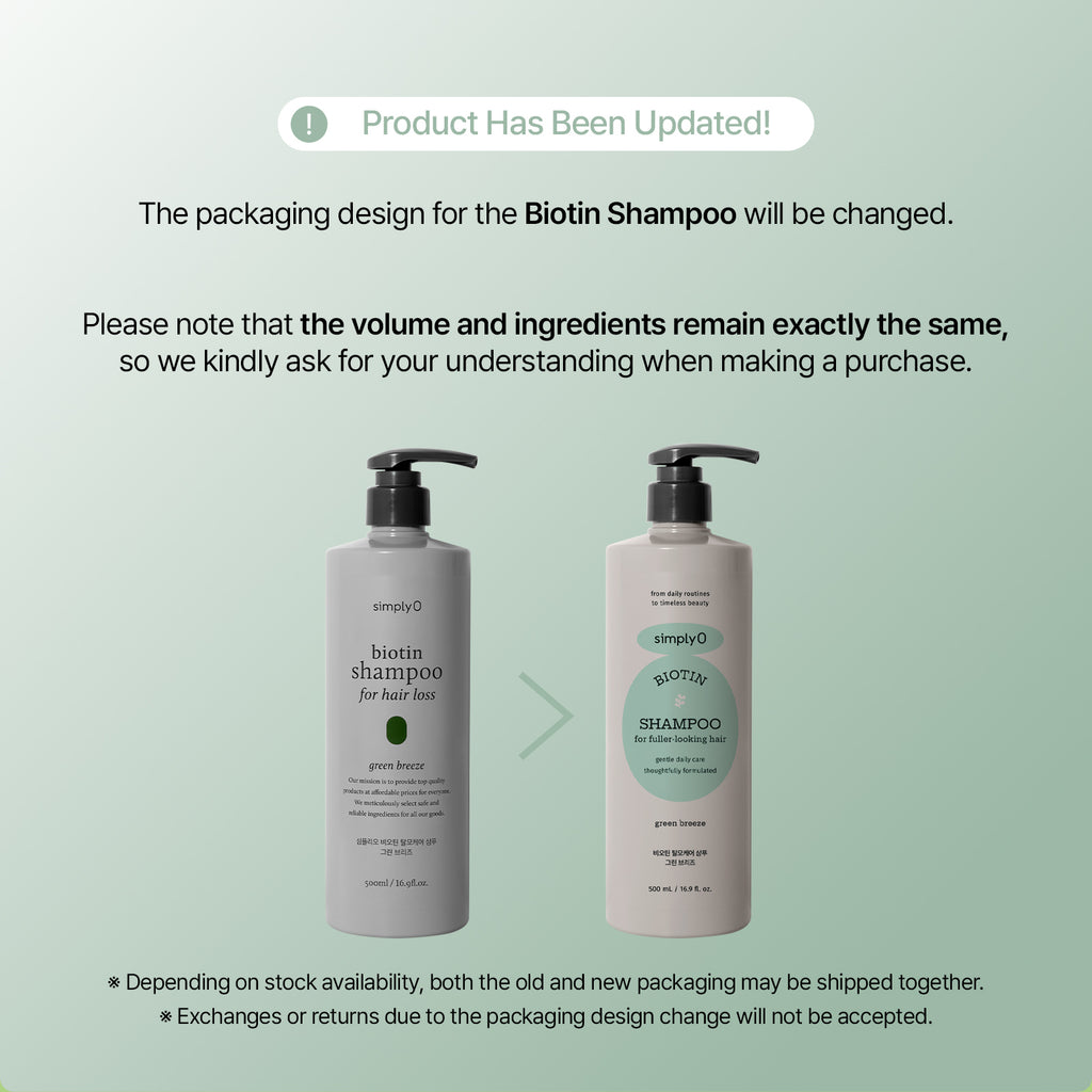 Biotin Shampoo for Hair Loss | SimplyO