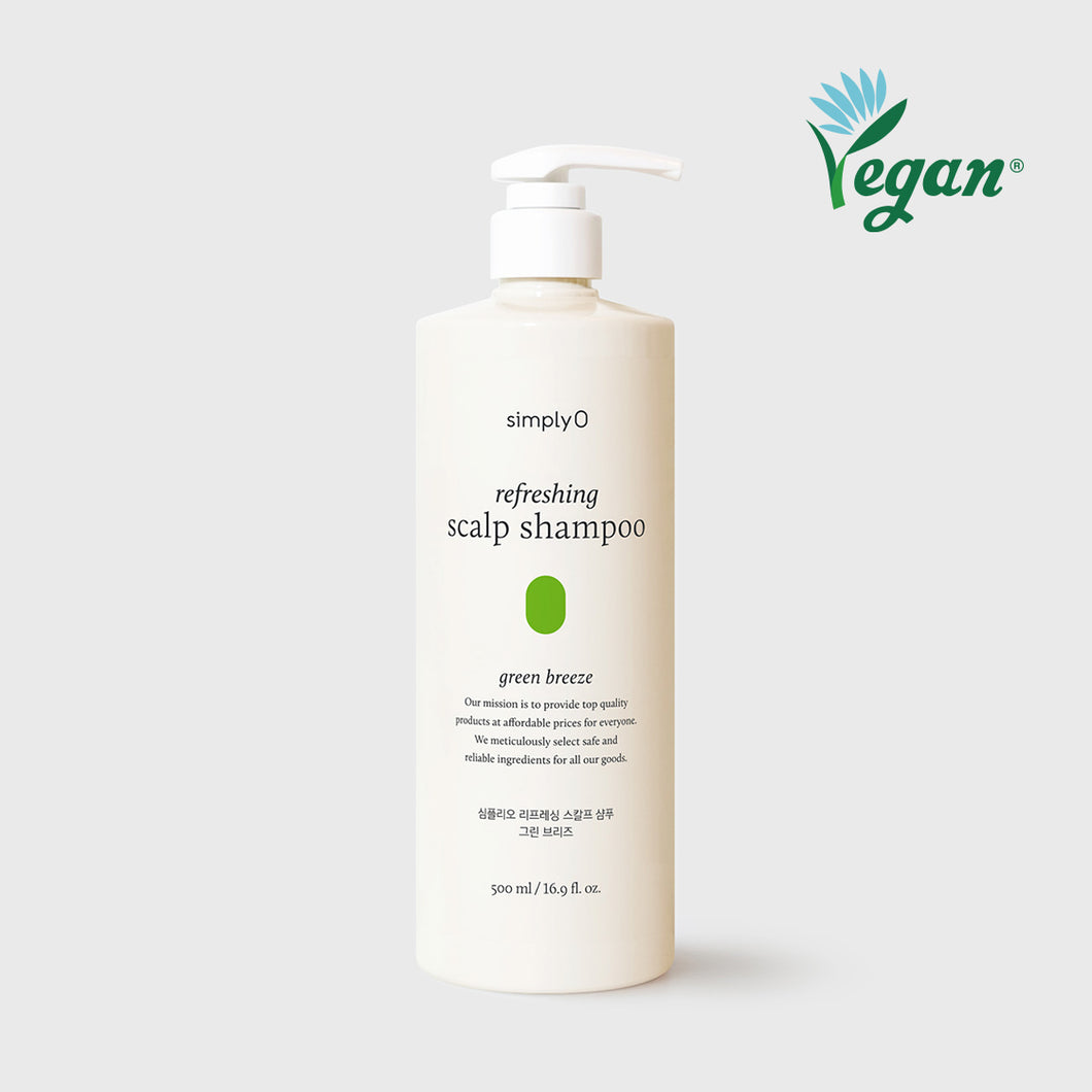 Refreshing Scalp Shampoo - Green Breeze (2 sizes)